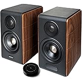 Edifier S880DB MKII Hi-Fi Bookshelf Speakers, Premium 2.0 Active Speaker System, 88W RMS, Hi-Res Audio with LDAC, Bluetooth/U