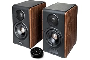 Edifier S880DB MKII Hi-Fi Bookshelf Speakers, Premium 2.0 Active Speaker System, 88W RMS, Hi-Res Audio with LDAC, Bluetooth/U