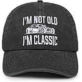 InnoBeta Car Guy Gifts Cap for Men - Adjustable Washed Cotton Embroidered Hat - Gift for Car Lovers, Enthusiast