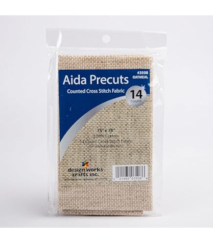 Design Works Gold Quality Aida 14 Count 20X30-Oatmeal