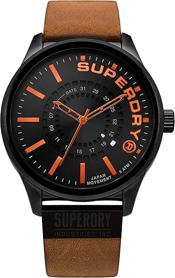 Montre superdry bracelet cuir Clearance