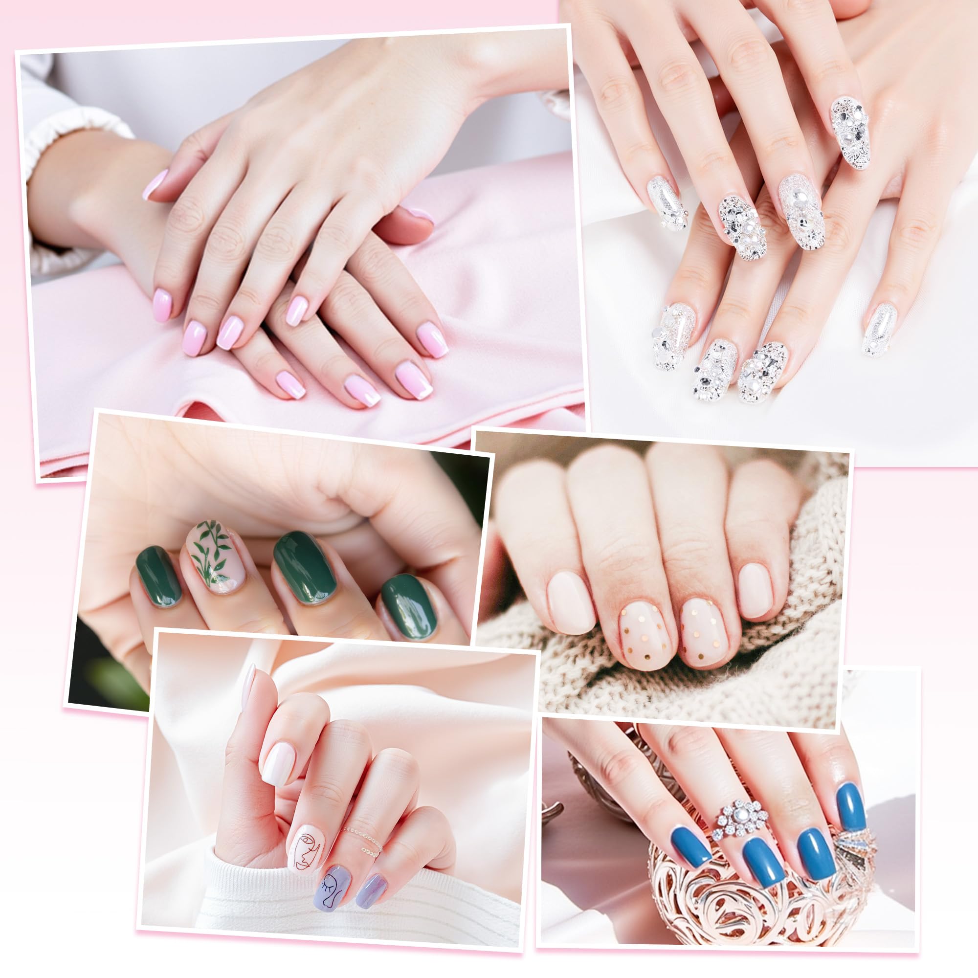 Chrontier Silk Nail Wrap Instant Reinforce Repair Bandage Tape Protector Self Adhesive Easy Trimmerable for UV Gel Acrylic Nail Art Extension Fiberglass Professional Manicures Tool - Image 8