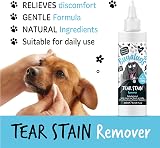 BUGALUGS Tear Stain Remover for Dogs Cats Pets Eye Cleanser 100% Naturally view 2