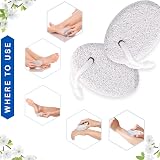 Nimxy Pumice Stone Set - 2 Pcs Natural Foot Scrubber & Callus Remover view 4