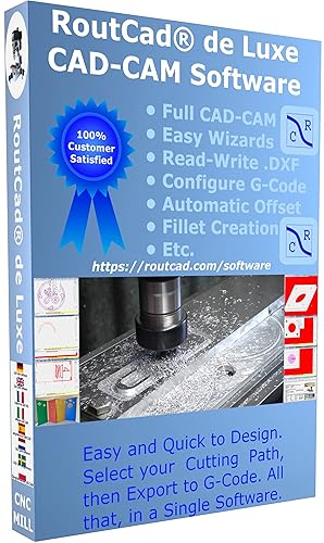 CAD-CAM CNC Mill Software for Mach 3-4, Linux CNC, EMC2, Fanuc