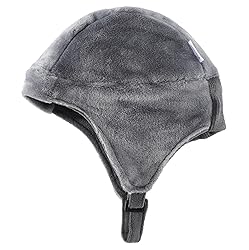 Connectyle Mens Fleece Thermal Skull Cap with Ear