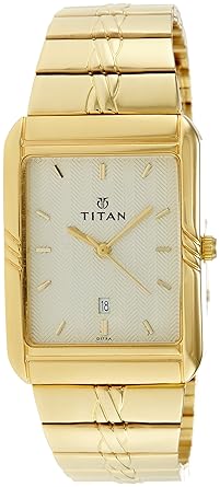 Karishma Analog Golden Dial Men's Watch -NK9317YM02