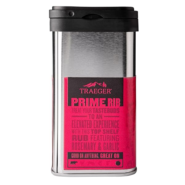 TRAEGER GRILLS SPC173 PRIME RIB RUB WITH ROSEMARY & GARLIC
