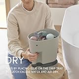 Shnuggle Ellie Bath Toy Storage Caddy | Draining Organiser & Scoop view 5