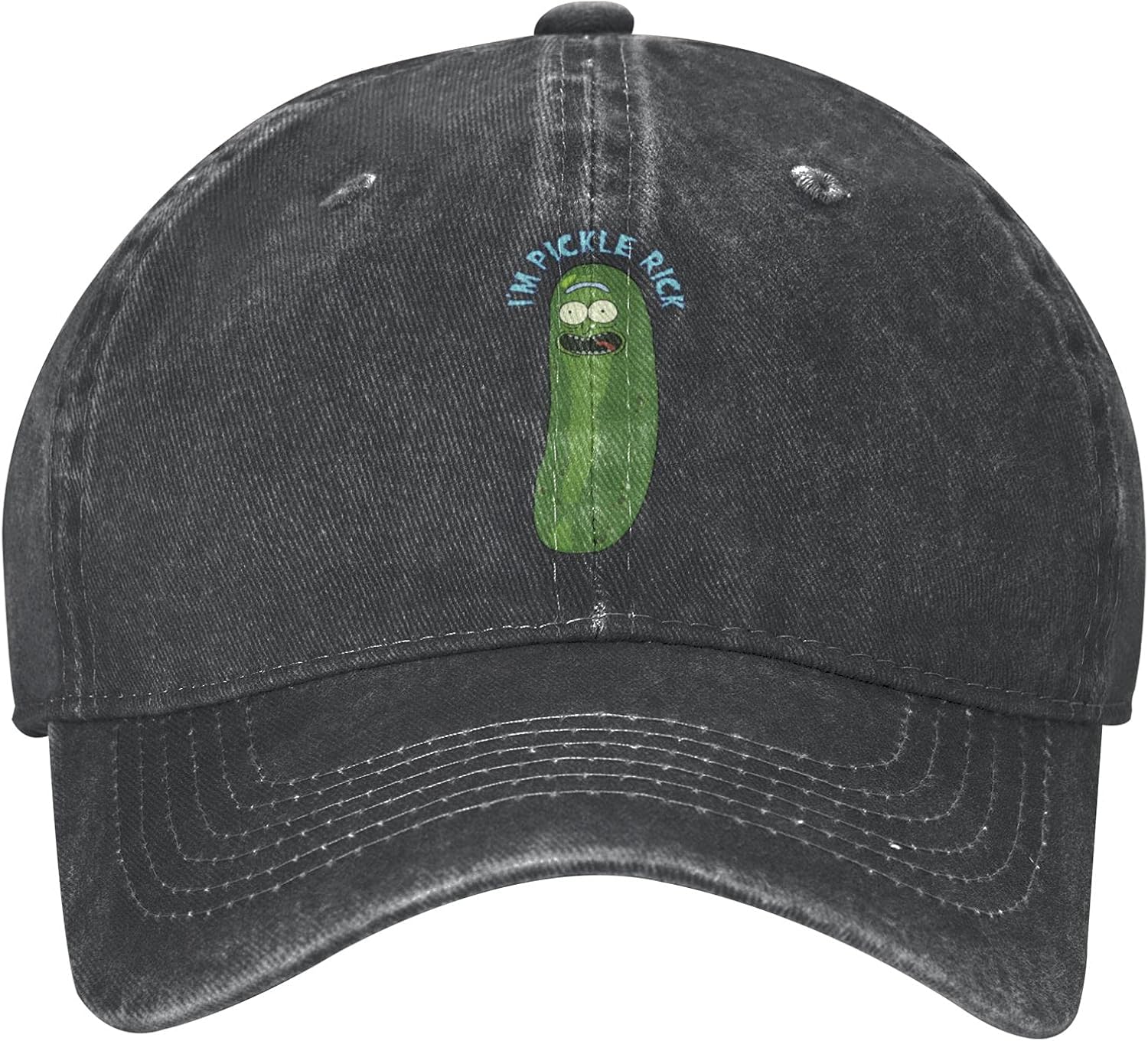 N \ A PickleRick Adult Baseball Cap Classic Unisex Adjustable Sports