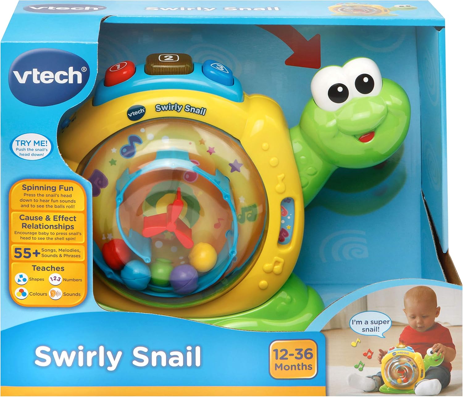 vtech swirly snail