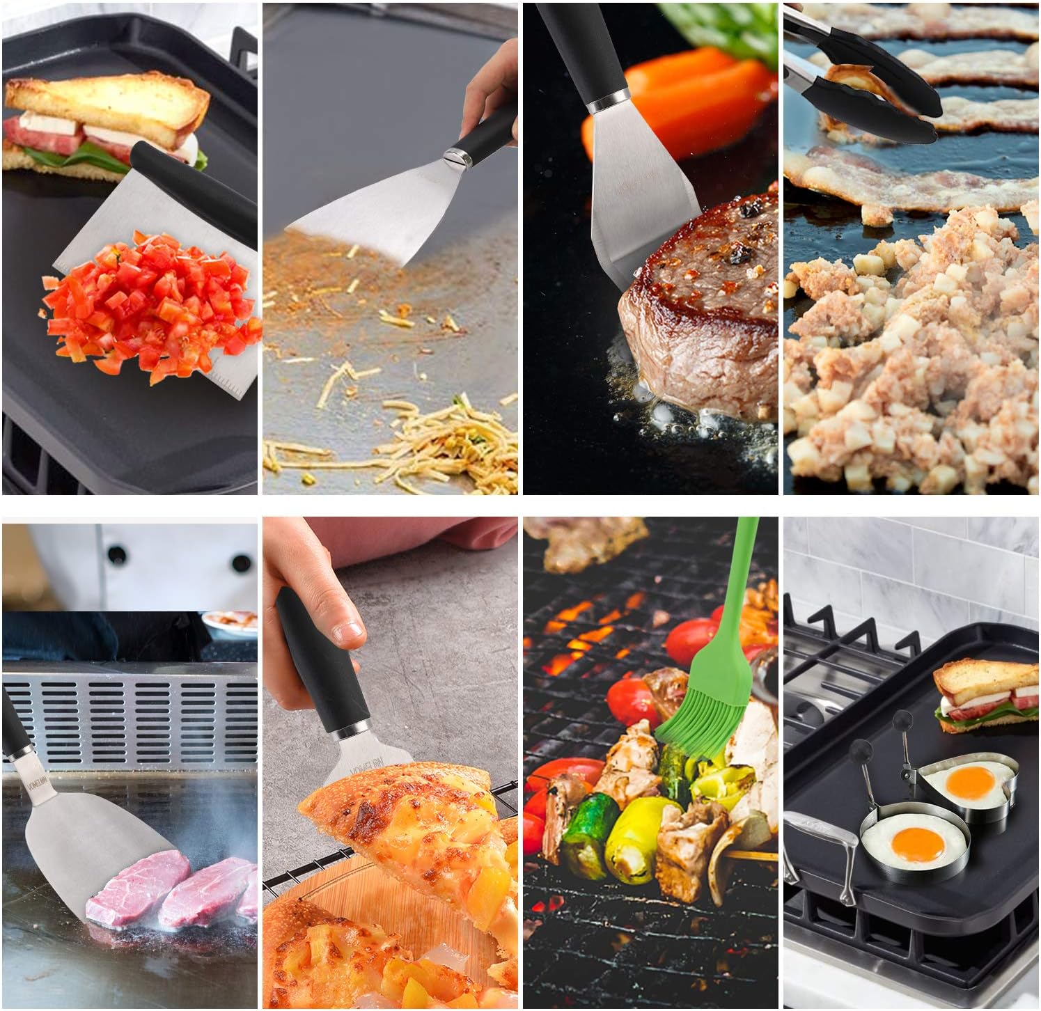 Haevy Duty Blackstone Griddle Accessories Kit Outdoor Grilling BBQ