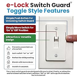 Switch Guard with Slider & Easy ON/OFF Push Button