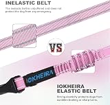IOKHEIRA Dog Seat Belt Car Harness ISOFIX LATCH Safety Orange view 4