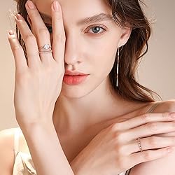 SMILEST Branch Moissanite Promise Rings for