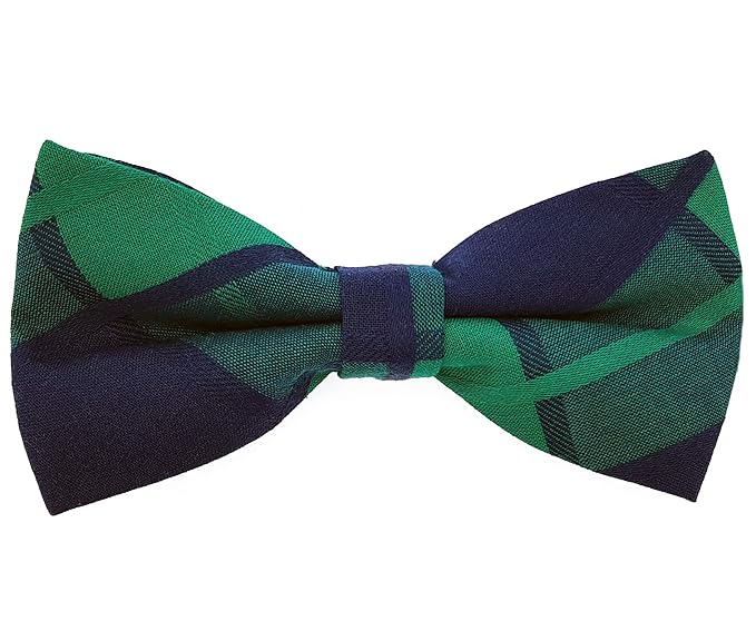 SORGENFREI - Hochwertige Herren Fliege - 100% Baumwolle, bereits gebunden, verschiedene Designs - verstellbar