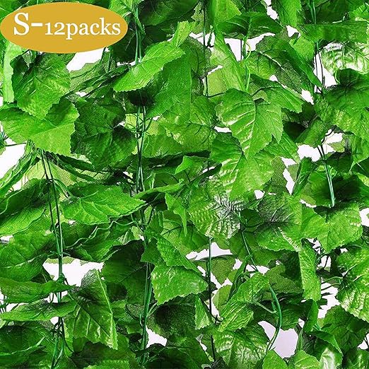 jnch 2pcs plantas colgantes hiedras