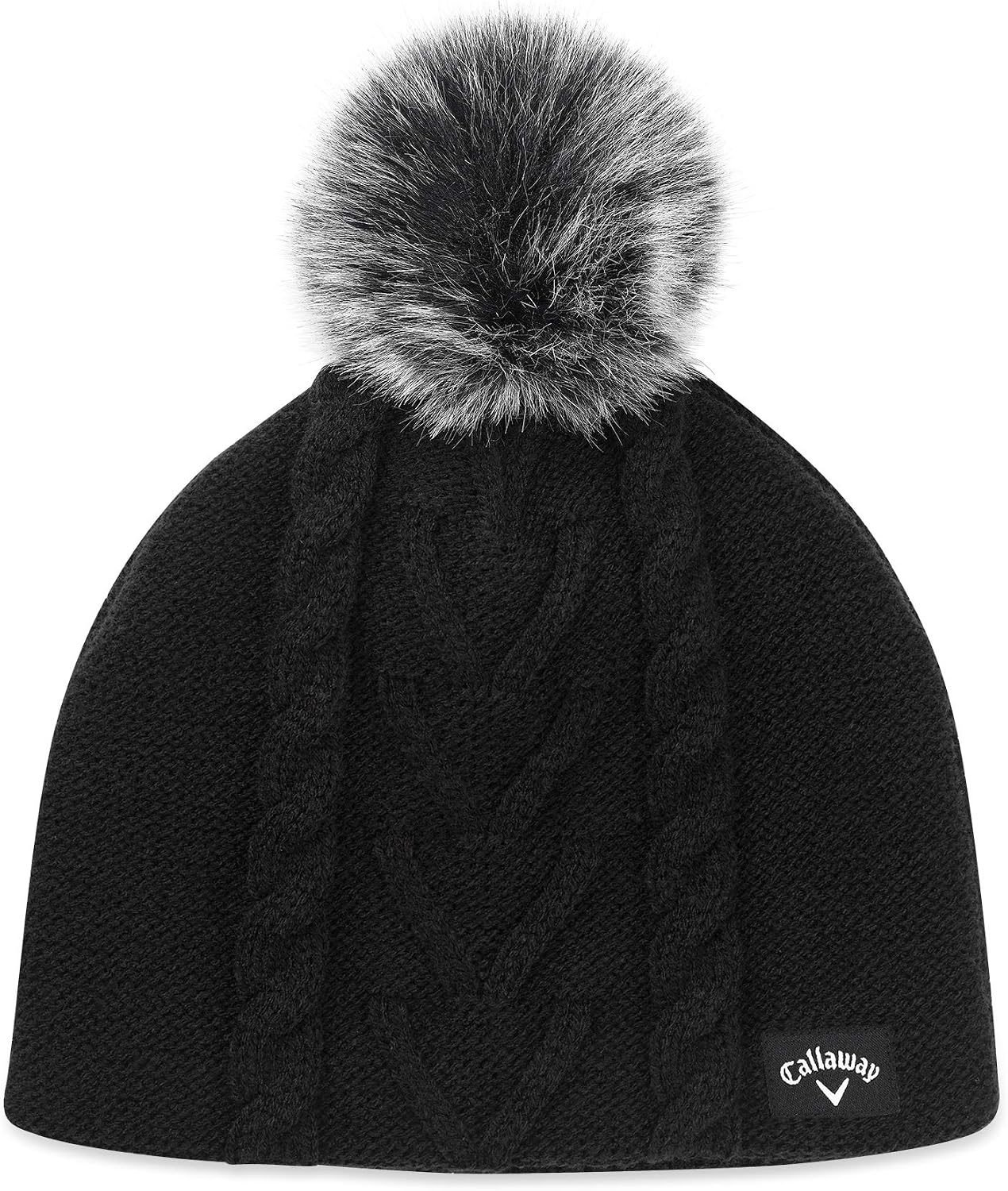 Callaway Golf Woman's Pom Pom Beanie 2019, Black