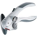 ZYLISS Lock N' Lift Can Opener with Lid Lifter Magnet, White