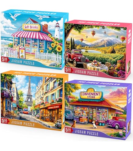 BITS AND PIECES - Puzzle Da 500 Pezzi Per Adulti 18 x 24 - Il