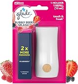 Glade Touch & Fresh Holder and Refill Bubbly Berry Splash Pack of 4