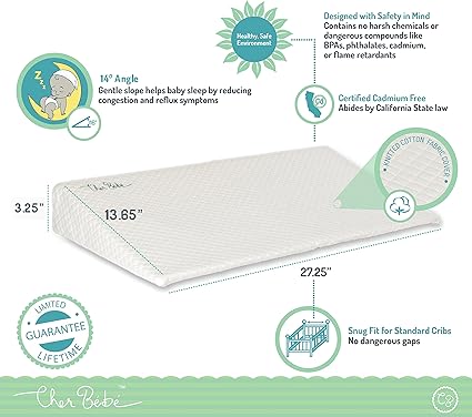 cher bebe crib wedge