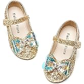 Felix & Flora Toddler Flower Girl Dress Shoes - Girl Ballet Flats Party School Shoes Wedding