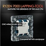 Thermal Grizzly Lapping Tool AMD Ryzen 7000 AM5 CPU Heatspreader Grinding view 2