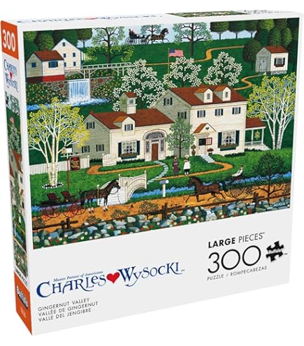 Amazon.com: Buffalo Games - Charles Wysocki - Olde Buck's County