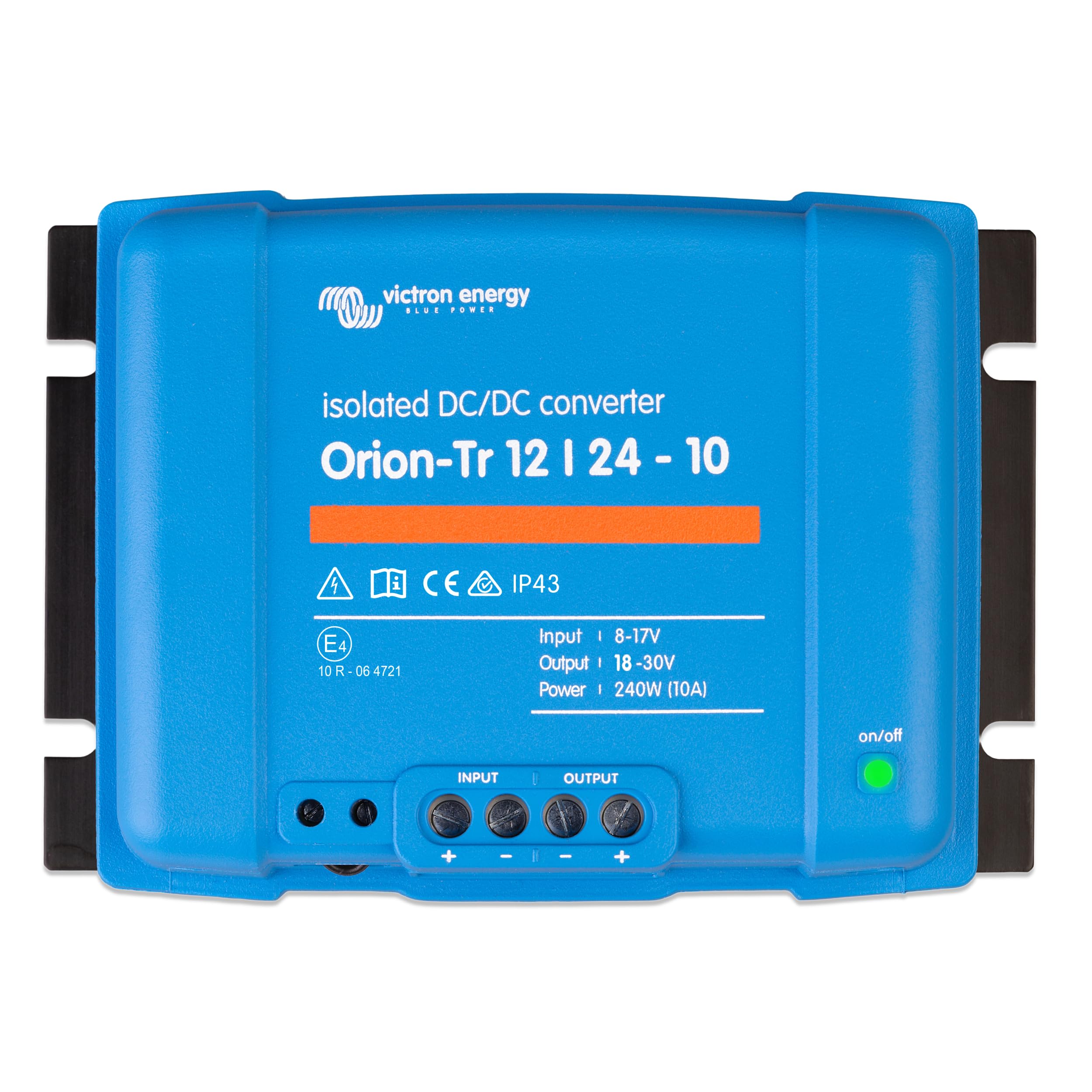 Victron Energy Orion-Tr IP43 12/24-Volt 10 amp 240-Watt DC-DC Converter, Isolated