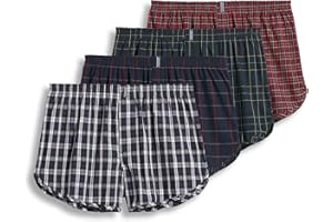 Jockey Men's Underwear Tapered 5" Boxer - 4 Pack