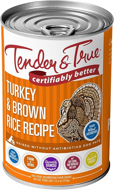tender and true canned dog food