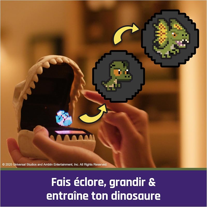 Jurassic World - 25 Dinosaures Interactifs - Compagnon Virtuel