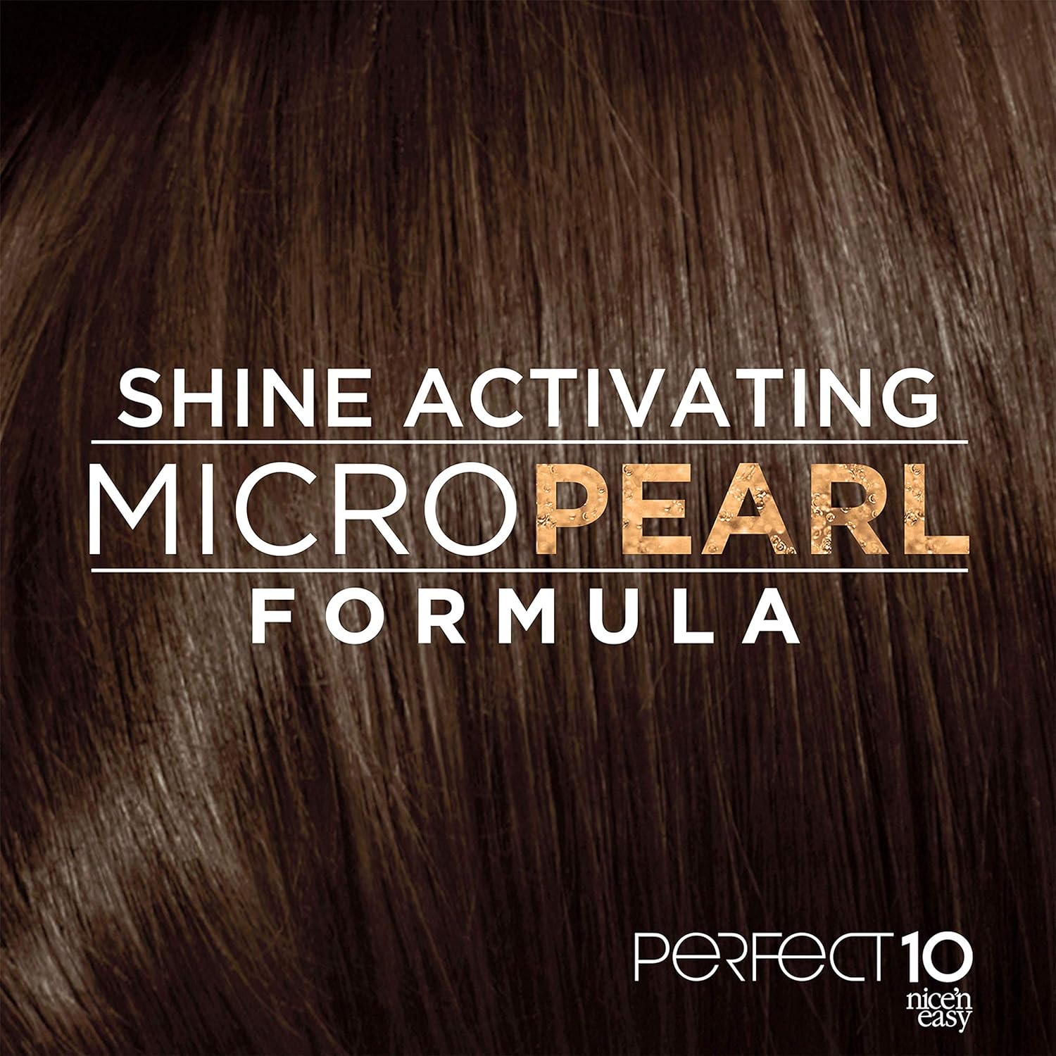 Clairol Nice ‘n Easy Perfect 10 Permanent Hair Dye Kit, Medium Golden Brown, 1 Count , 5 g: Beauty