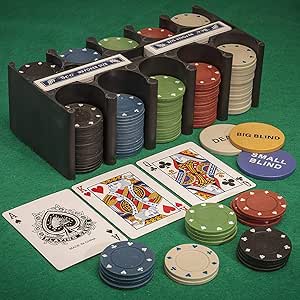 Poker - Set Texas HoldEm Lata : Amazon.es: Juguetes y juegos