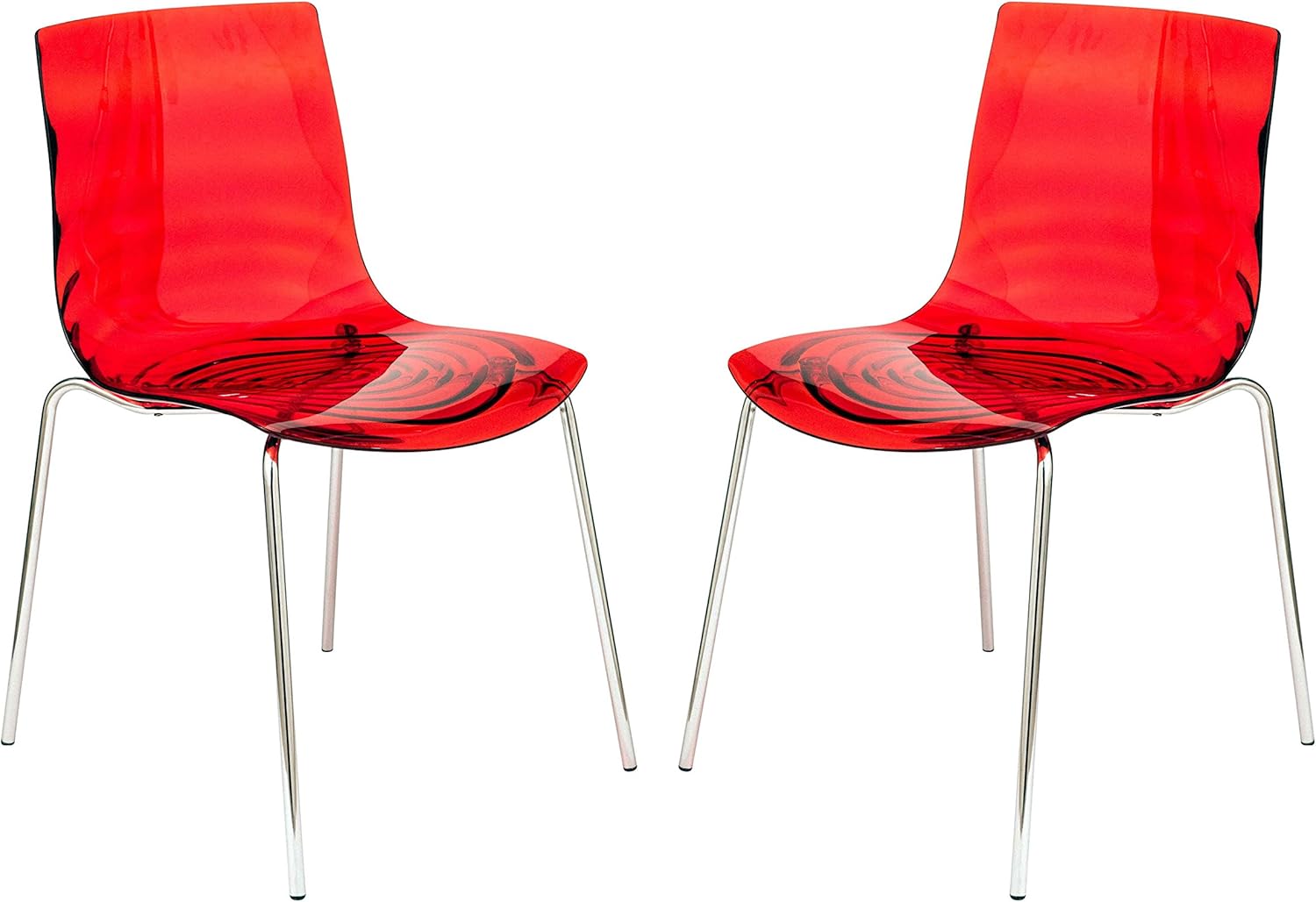 Best red acrylic dining chairs
