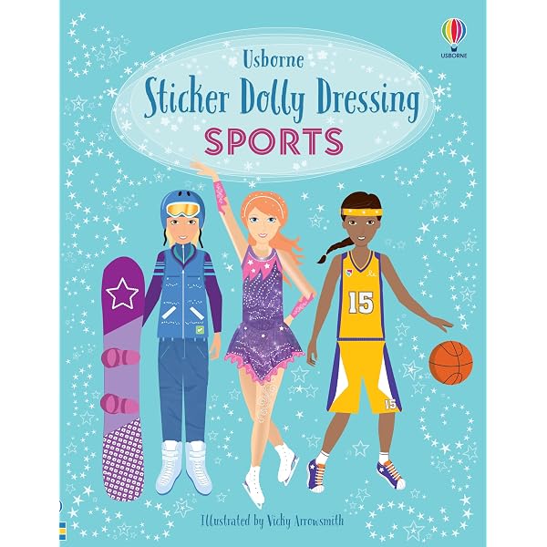 white christmas dresses Usborne's Dolly Dressing Fashion Designer London Sticker Book main image 1