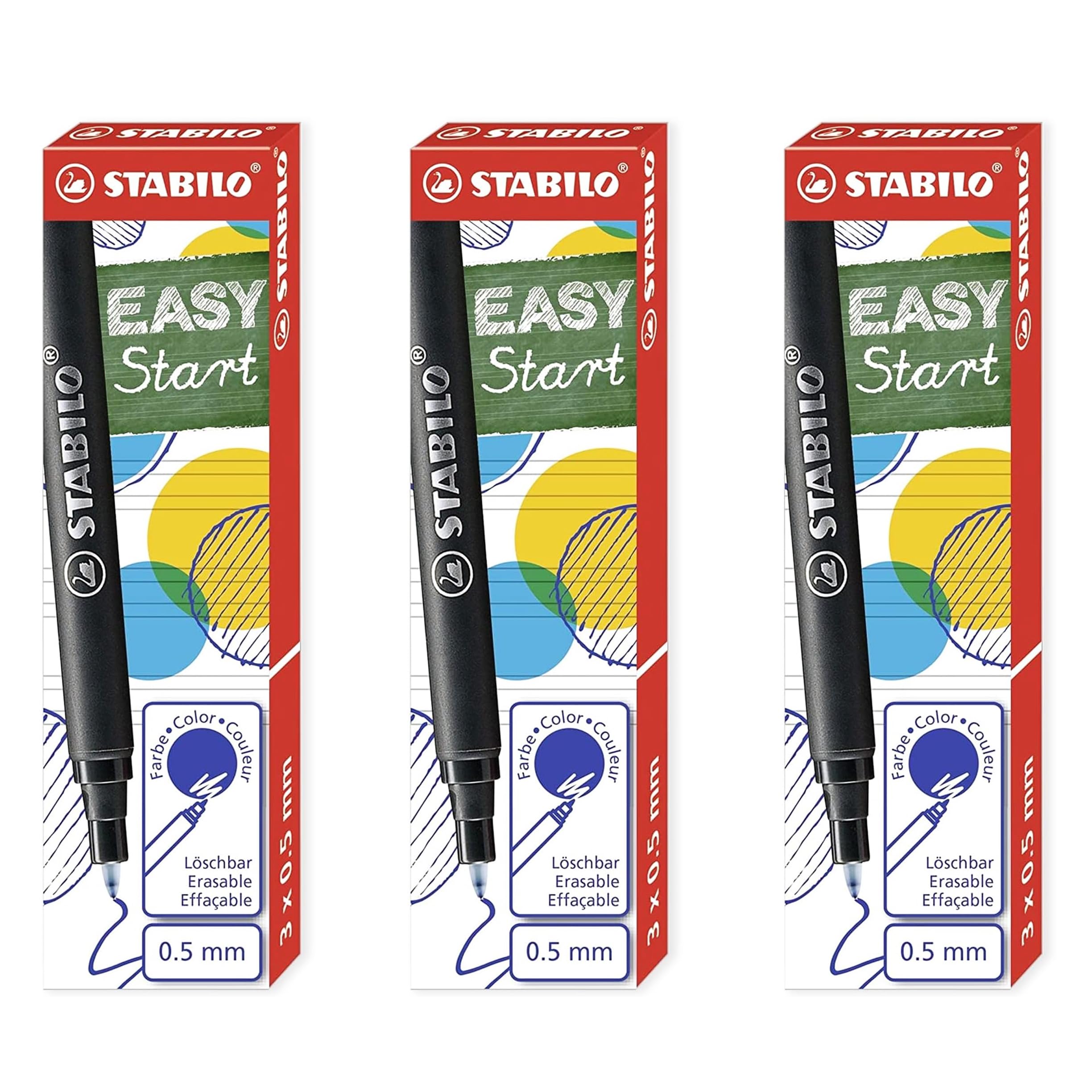 Refills - STABILO EASYoriginal Refills - Blue Ink (9)