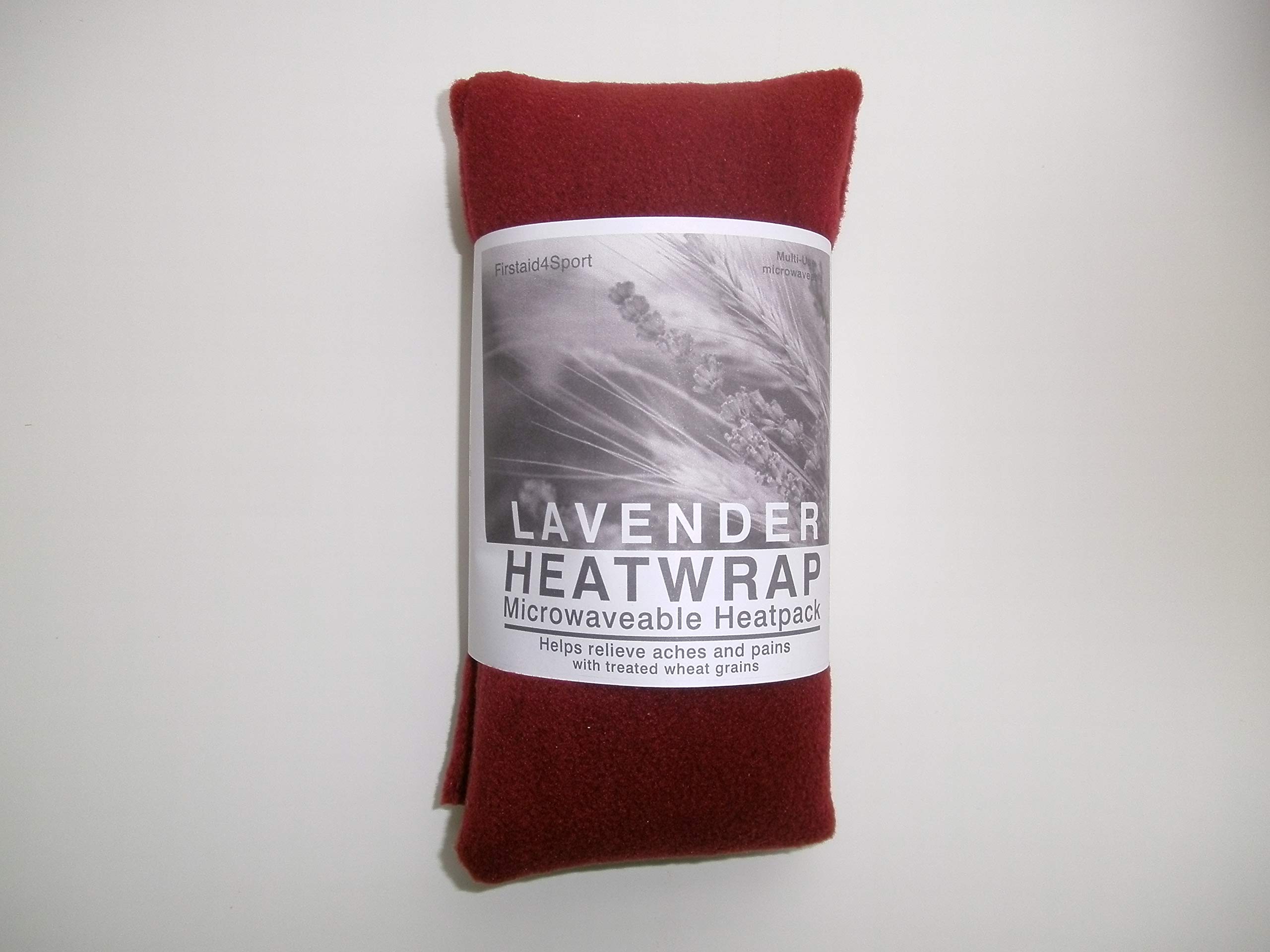 Microwave Fleece Wheat Bag with Lavender - Cranberry Red