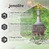 Jenolite Heat Resistant Matt Black Paint 500ml 650C Multi-Surface BBQ Stoves view 3