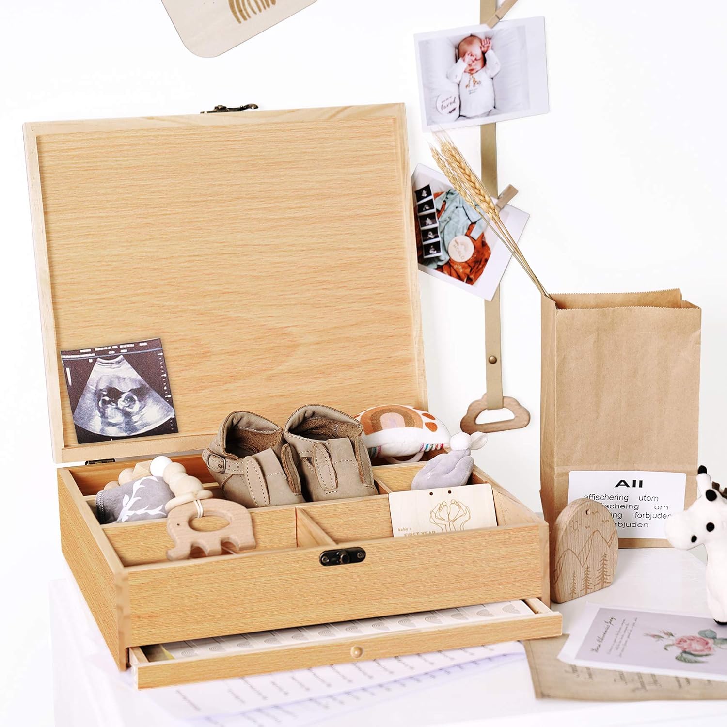 baby's first year keepsake box