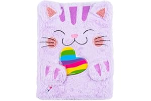 VOTUM Sketch Book: Personalized Artist Sketchbook: Sketching, Drawing and Creative Doodling. Notebook and Sketchbook to Draw and Journal with Stickers and Pens (Cat)