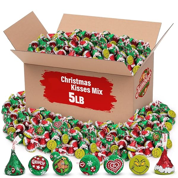 MILK CHOCOLATE KISSES, HERSHEYKISSES BULK FOR PARTIES AND CANDY BUFFETS, DELICIOUS KISSES IN BULK, PERFECT MILK CHOCOLATE CANDY FOR EVERYDAY SWEET TREATS (5 LB)