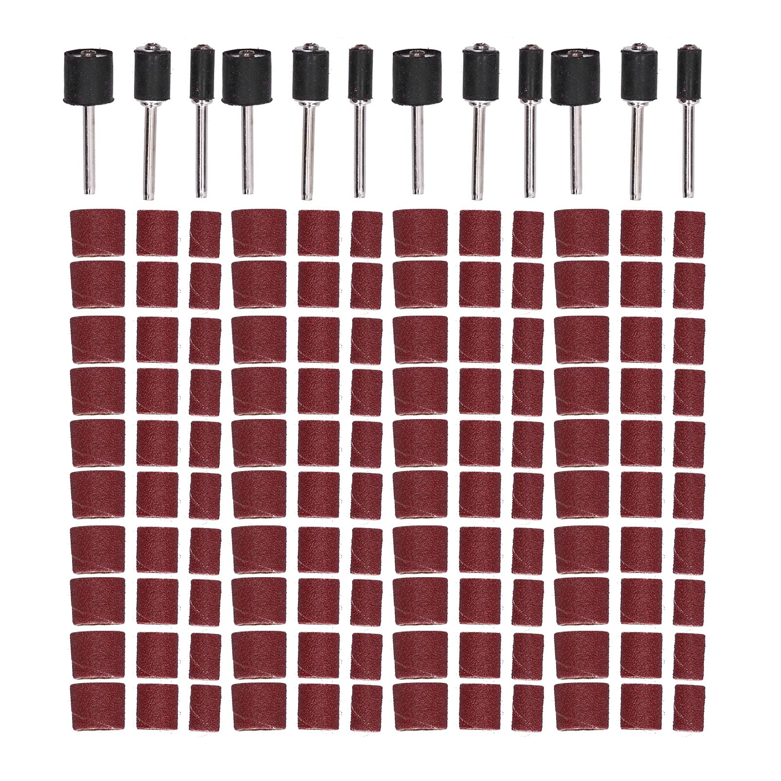 Sandpaper Drill Attachment, Wood Craft Sanding Sandpaper Sanding Bands for Woodworking Metal Polishing