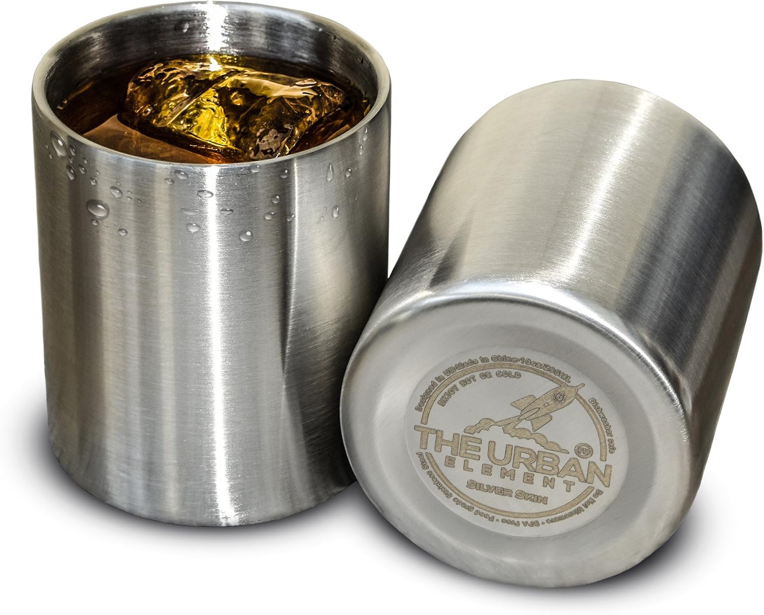 Lowball Whiskey or Gin Tumbler 10oz / 280ml, (1 Tumbler) Enjoy hot or