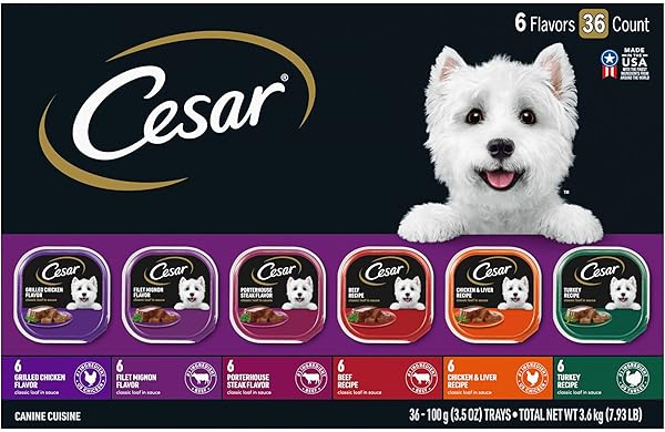 Cesar Classic Loaf Wet Dog Food 1