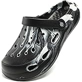 JOYFULTYKES Kids Boys Girls Classic Camo Beach Clogs | Lightweight Water Sandals - Quick-Dry Non-Slip Light and Durable （Little Kid/Big Kid）