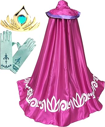 elsa cape and gloves