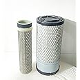 Air Filter Element Inner and Outer Combo For Mahindra Tractor 1635 (Part #19020411400, 19020411500)