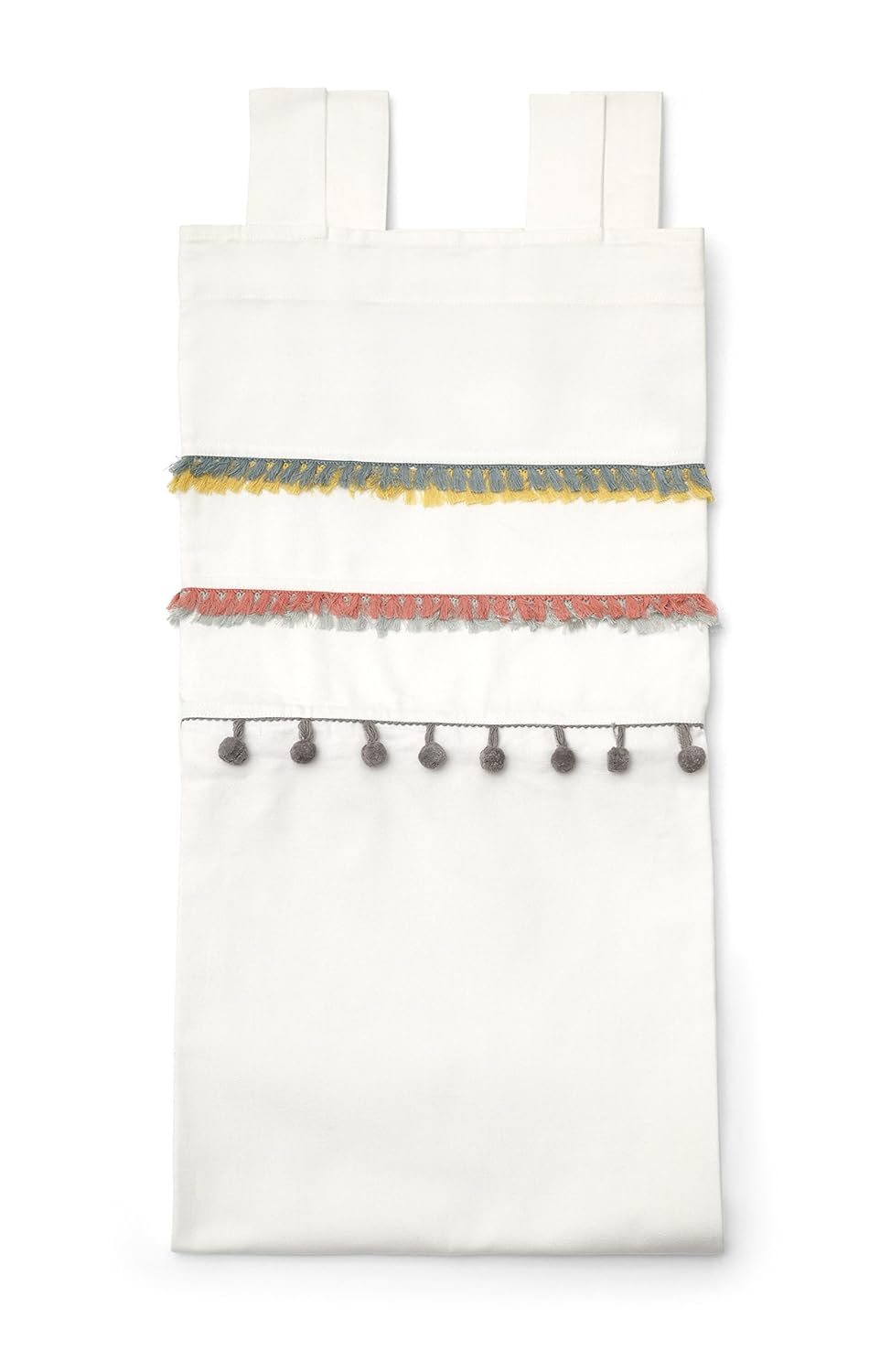 Mamas Papas Multi Curtains Fringed Tab Top 132 X 160 Cm